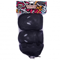 Комплект защиты Agent, черный, фото 2