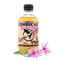 Чайный гриб Royal Combucha 330мл Willow-herb пластик