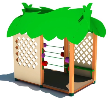 Домик Хижина для детской площадки, фото 1