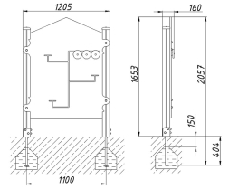 Развивающий элемент Почта У3 РЭ016 для детской площадки, фото 4