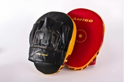 Лапы боксерские AMIGO короткие вогнутые облегченные