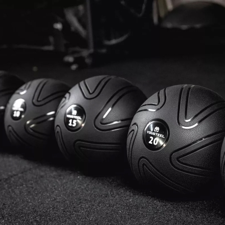 Медицинский мяч YOUSTEEL Slamball EVO вес 20 кг, фото 1
