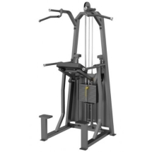 Турник, брусья с противовесом (Dip/Chin Assist). Стек 88 кг. E-1009В 