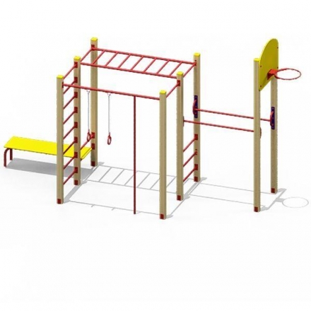 Гимнастический комплекс S727 , фото 1