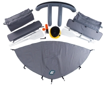 Gladiator D 470 AL PROFESSIONAL D Темно-серый моторная лодка ПВХ Алюминиевый пайол