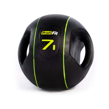 Медицинбол PROFI-FIT, с хватами  7 кг