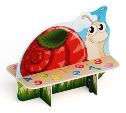 Улитка - Скамейка детская - МФ 41.01.06, фото 4 Улитка - Скамейка детская - МФ 41.01.06, фото 4