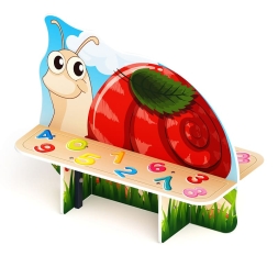 Улитка - Скамейка детская - МФ 41.01.06, фото 3 Улитка - Скамейка детская - МФ 41.01.06, фото 3