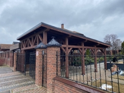 Навес для машины ХАЭН Базовая комплектация, фото 3