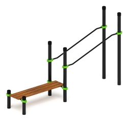 Воркаут ЛОВ 89 зеленый ВТ 101.24-02, фото 2