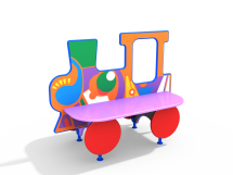 МФ 1.2011 Лавочка Паровозик Граффити