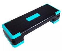 Степ-платформа голубая с черным Степ-платформа голубая с черным