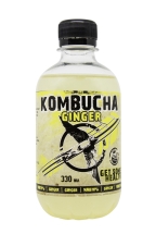 Чайный гриб Royal Combucha 330мл Ginger пластик