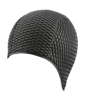 Шапочка для плавания Babble Cap 3115-20, резина, черный