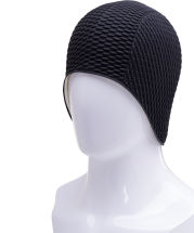 Шапочка для плавания Babble Cap 3115-20, резина, черный