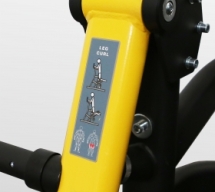 BRONZE GYM PL-1714 Сгибание ног стоя BRONZE GYM PL-1714 Сгибание ног стоя