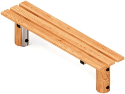 Скамья (лиственница) МФ 42.04.01-Л.И1, фото 1