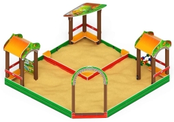 Песочный дворик Полянка - ИО 6.16.02-01, фото 3