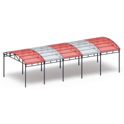 Теневой навес на 10 тренажеров - МФ 753.02 - Спорт, фото 2 Теневой навес на 10 тренажеров - МФ 753.02 - Спорт, фото 2