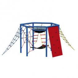 Детская модульная площадка 6-ECK-KLETTERBURG MAXI, фото 1