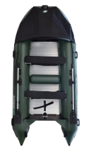 Gladiator D 470 AL PROFESSIONAL D Зеленый моторная лодка ПВХ Алюминиевый пайол