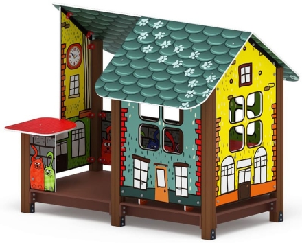 Домик с часами (Город) - МФ 10.01.09-03, фото 4