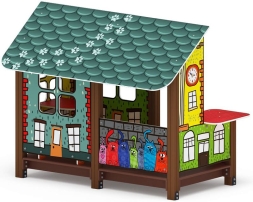 Домик с часами (Город) - МФ 10.01.09-03, фото 2 Домик с часами (Город) - МФ 10.01.09-03, фото 2