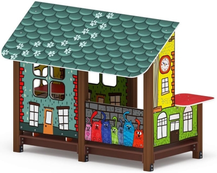 Домик с часами (Город) - МФ 10.01.09-03, фото 2