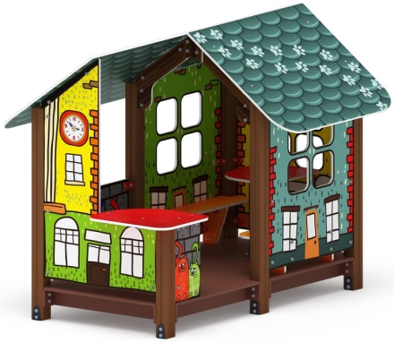 Домик с часами (Город) - МФ 10.01.09-03, фото 1