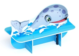 Кит - Скамейка детская - МФ 41.17.01, фото 4 Кит - Скамейка детская - МФ 41.17.01, фото 4