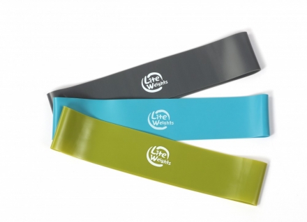 Эспандер петля эластичная Lite Weights 1540LW 9кг, фото 4