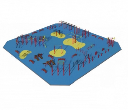 W-2.0.1 Большая площадка для воркаута, фото 2