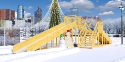 Зимняя горка TORUDA Север wood-7/1 (скат 4.9 м и 7.6), фото 1