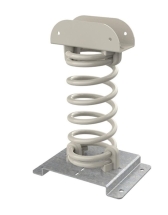 Качалка на пружине Construction machines Бульдозер для детской площадки - Плоское крепление