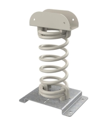 Качалка на пружине Construction machines Бульдозер для детской площадки - Плоское крепление, фото 2