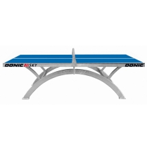 Теннисный стол DONIC OUTDOOR SKY синий (три короба)