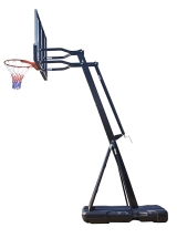 Мобильная баскетбольная стойка Royal Fitness 54&quot;, стекло, арт. S027