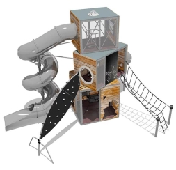 Игровой комплекс Эко Кубус VST 4503/2 для детской площадки, фото 1