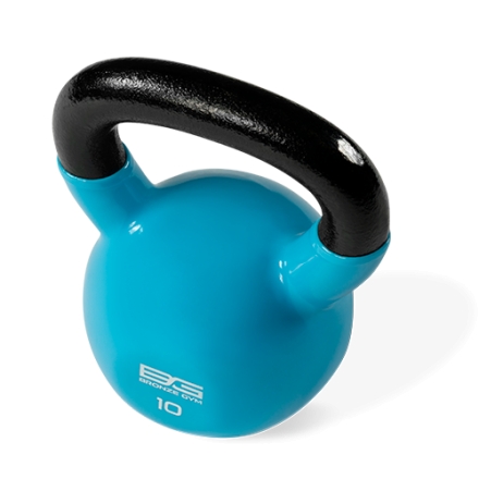 BRONZE GYM BG-PA-KB-P10 Гиря в ПВХ 10 кг, фото 1