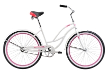 Велосипед Black One Flora 26 бело-розовый 18&quot;