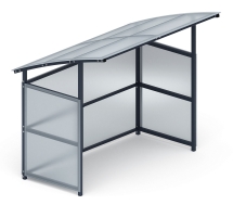 Навес для колясок (1 секция) МФ 741.01-02 Навес для колясок (1 секция) МФ 741.01-02