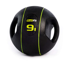 Медицинбол PROFI-FIT, с хватами  9 кг