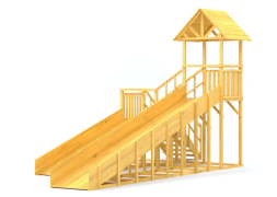 Зимняя горка Савушка Зима Wood 7/2, фото 2