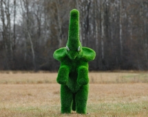 Топиари Слоник на дыбах газон Deluxe