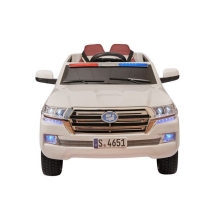Электромобиль Land Cruiser Police YBH 4651 4WD белый