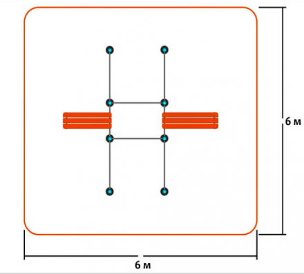Площадка для воркаута W-3.6 , фото 2