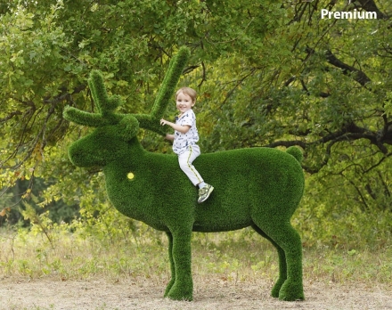 Топиари олень Норди I - газон Deluxe, фото 3