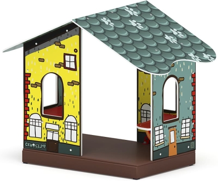 Домик мини тип 1 (Город) - МФ 10.01.10-01, фото 3