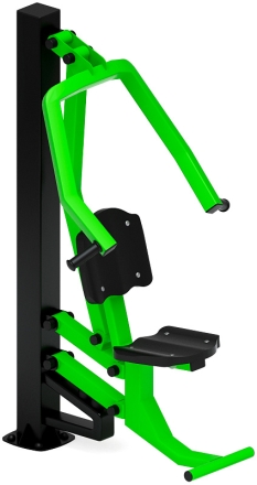 Жим от груди (зеленый) - Уличный тренажер - СТ 006-12.И1, фото 1