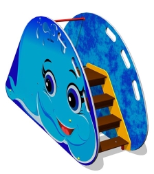 Детская горка Китенок Г014 H=650 для игровых площадок, фото 2